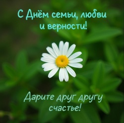 День семьи, любви и верности