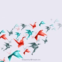 Оригами "Птицы"