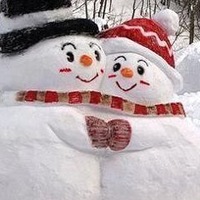 Пластилинография "Лепим мы снеговика"
