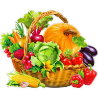 Овощи в корзинке
